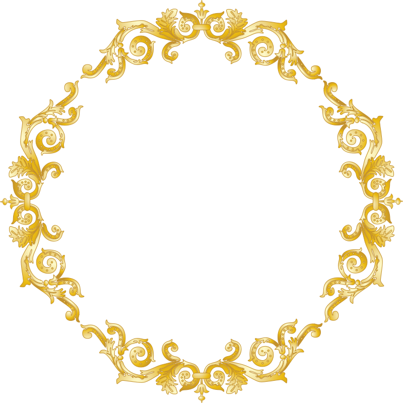 Ornate frame 35