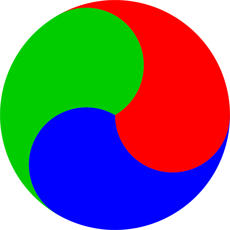 circle rgb color mix - Openclipart