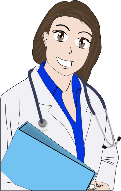 Cartoon Female Doctor