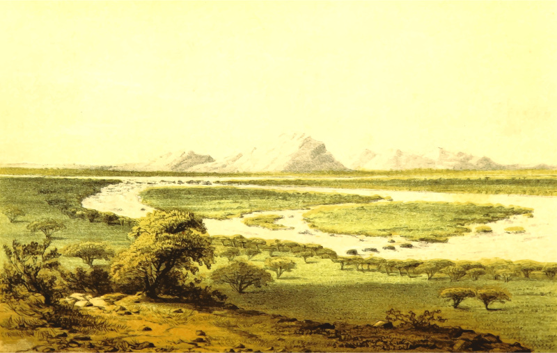 African scene 32 - The Niger at Tiborawen