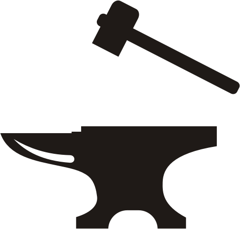 Anvil and Hammer - Openclipart