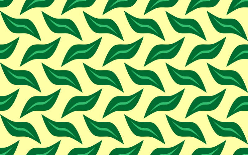 Leafy pattern 3 (colour)