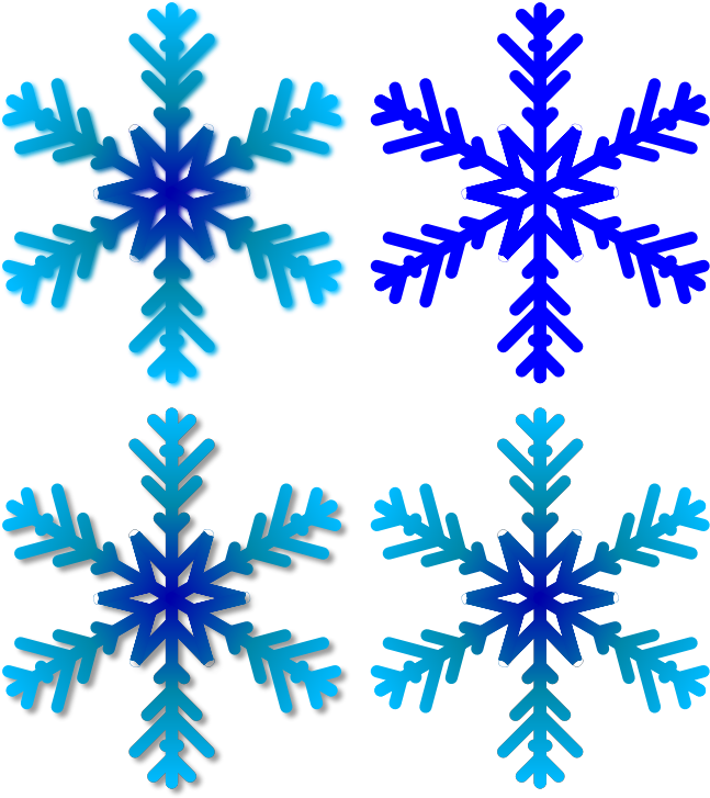 Four Snowflakes