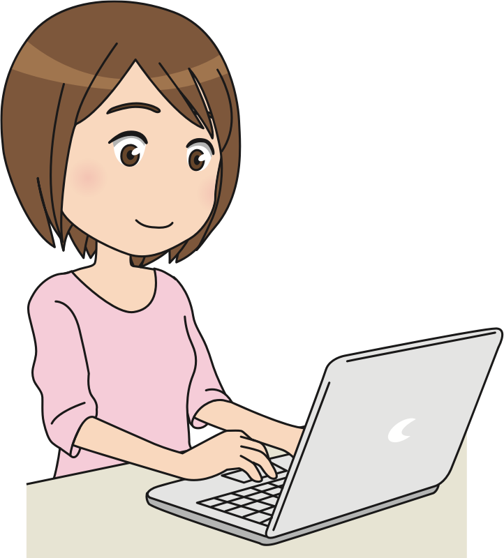 Page for typing. Мультяшная девочка за компьютером. Девушка сидит за компьютером. Девочка сидит за компьютером. Компьютер рисунок.