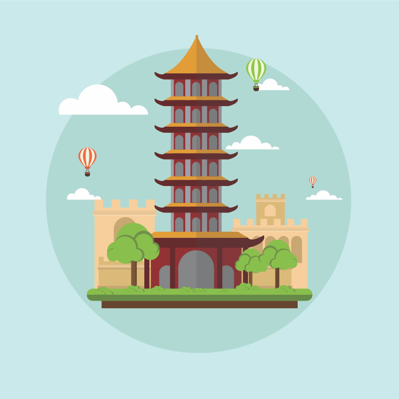 china-landmarks-openclipart