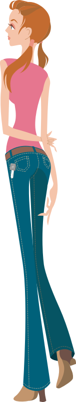 tall woman clipart