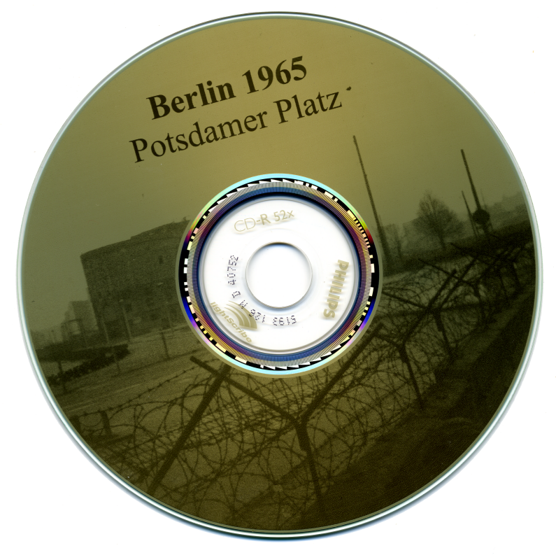 Lightscribe CD-R - Berlin 1965 Potsdamer Platz