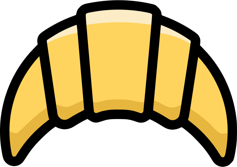 Croissant Icon (#2)