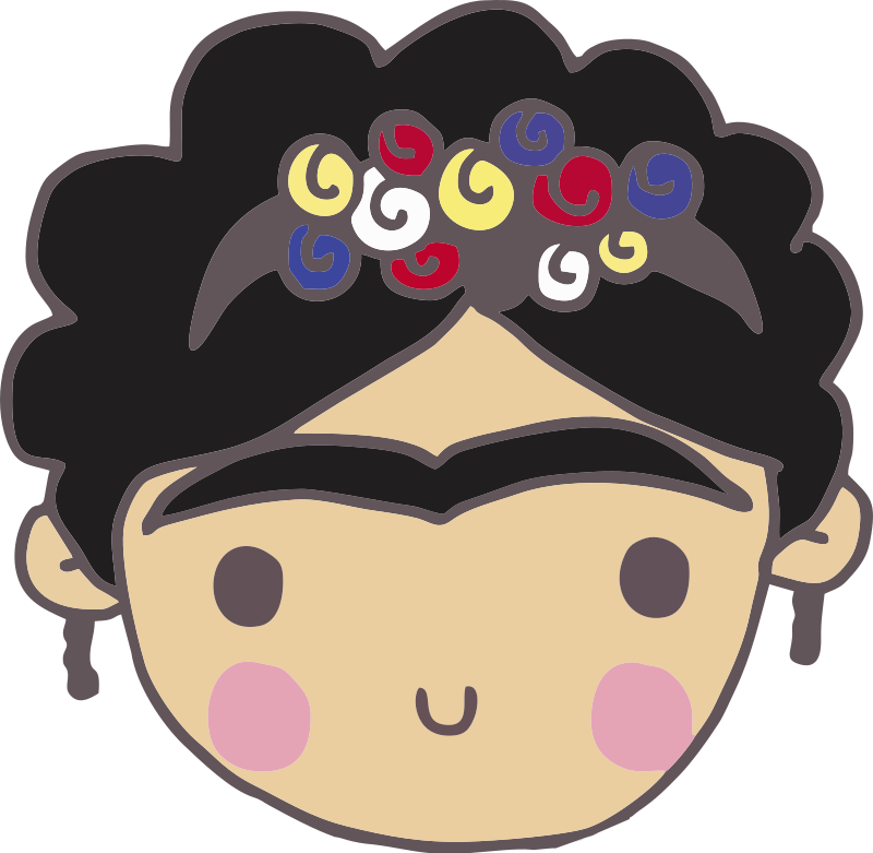 Cartoon Frida Kahlo Png | Free PNG Image