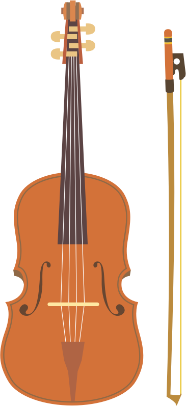 Violin and bow (#4)