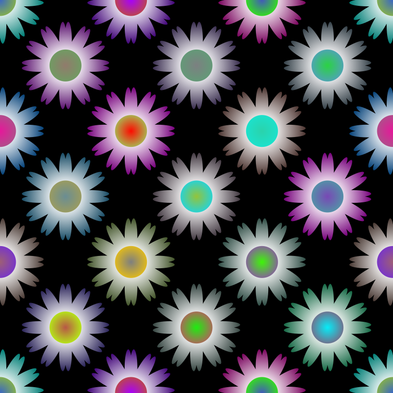 Floral tile 2