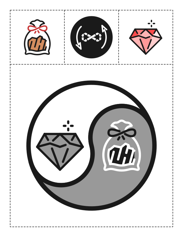 Recycled theme icons