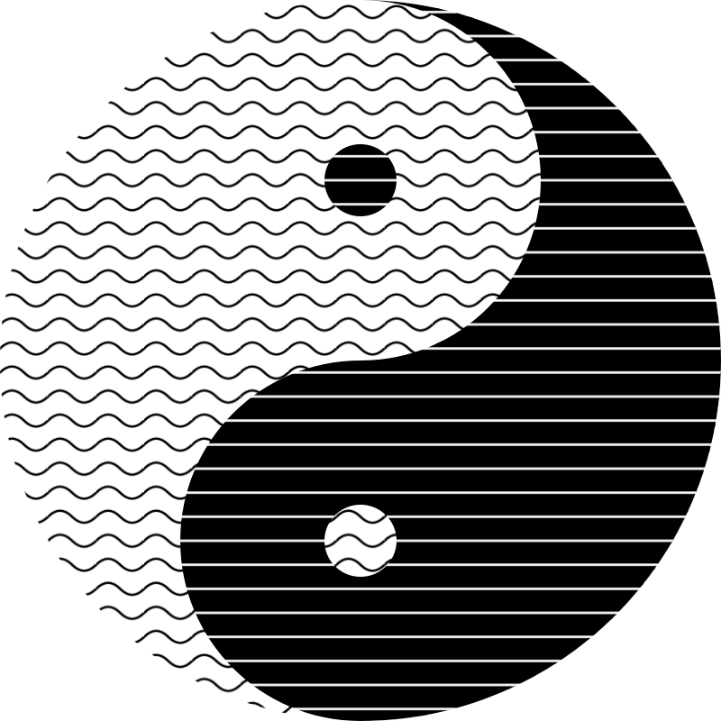 Yin Yang Waves