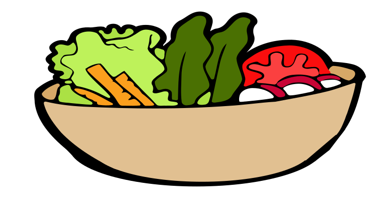 salad bowl clip art