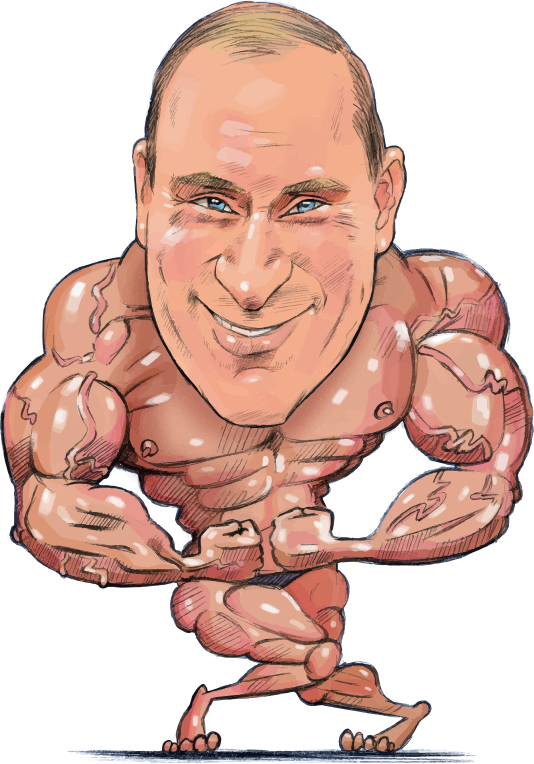 Muscular Putin