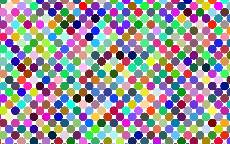 Prismatic Circles Pattern