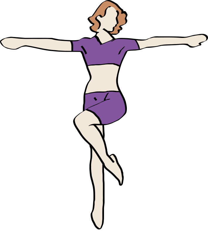 dance spin clipart