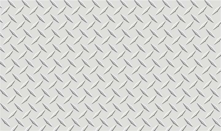 Sheet metal - diamond plate pattern