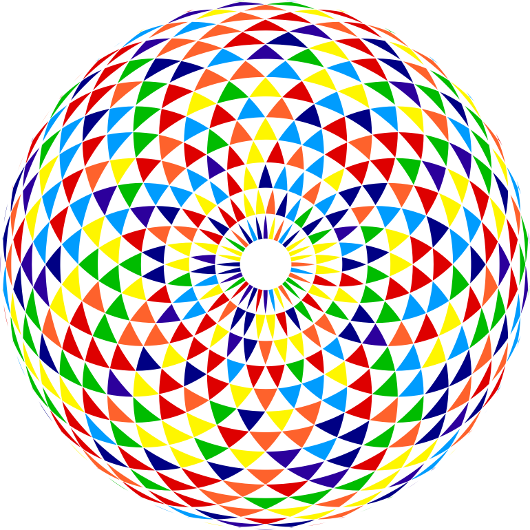 ROYGBIV Toroid Mandala 2