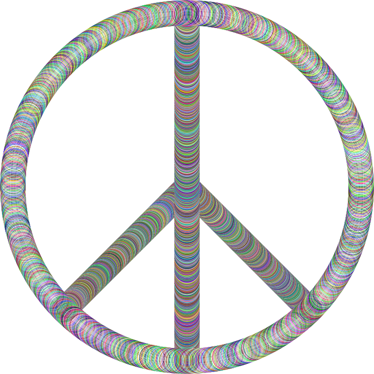 Peace Sign Tubes Prismatic
