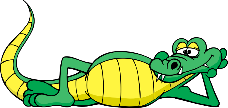 Alligator Reclining