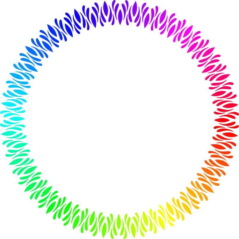 Circular frame (colour)