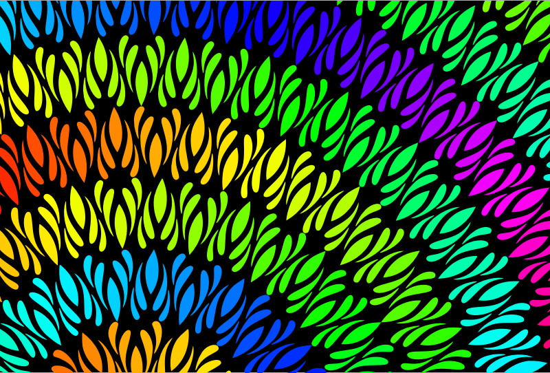 Background pattern 299 (colour, black background)