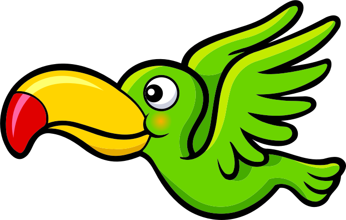 Flying Bird Animated Openclipart
