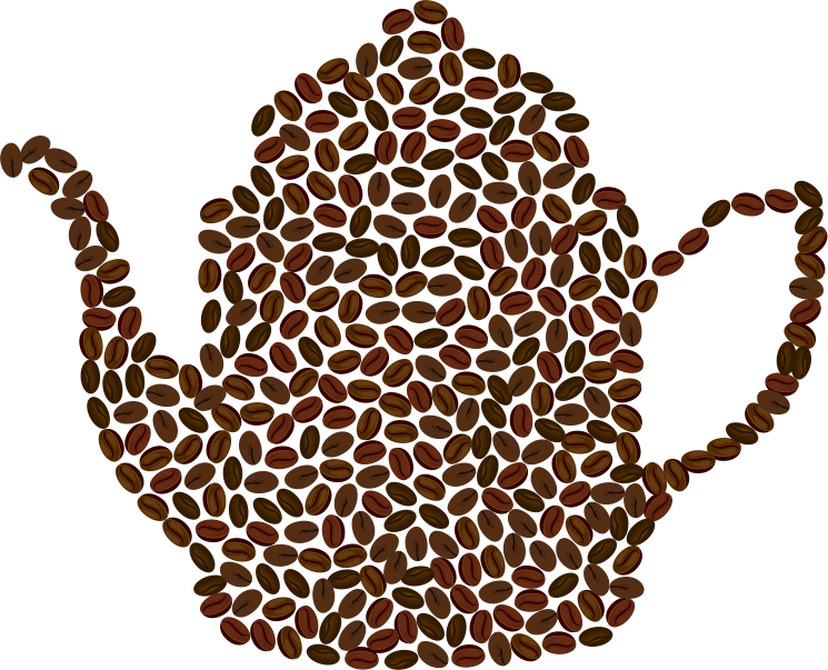 Coffee Pot Coffee Beans