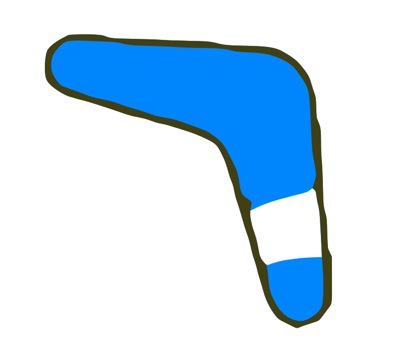 Blue Boomerang