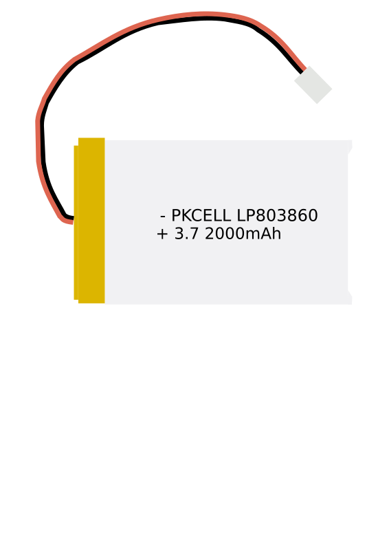 Lithium Ion Battery 2000mah