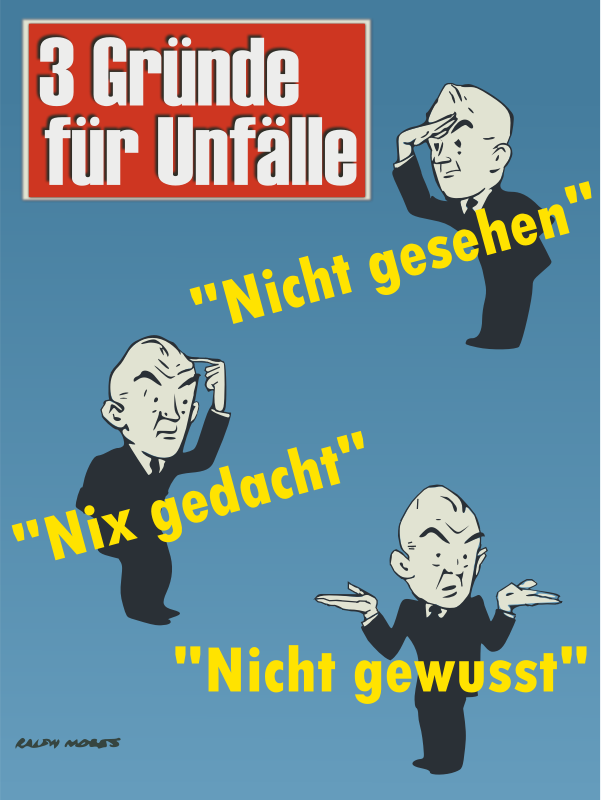 3 Gründe für Unfälle