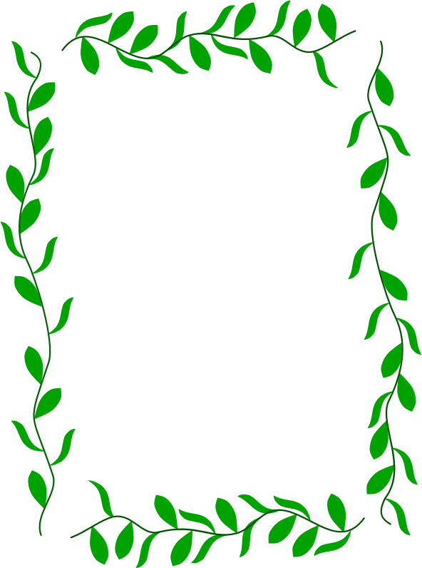 Floral Border 4 - Openclipart
