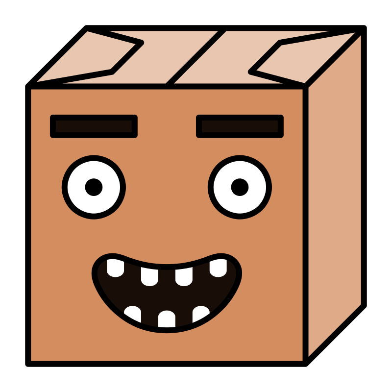 paper box head 2