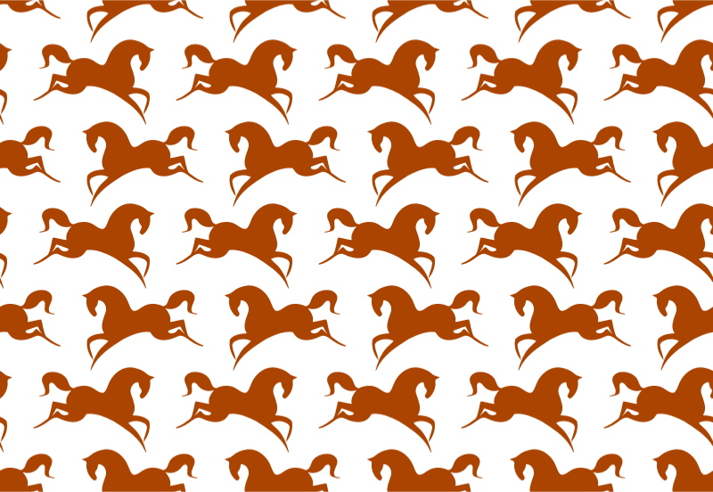 Horses pattern