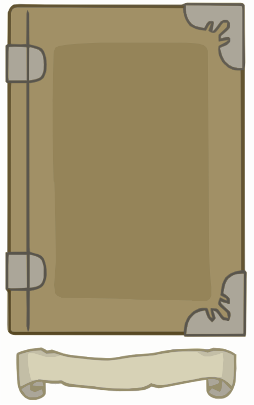 Light Brown Book template