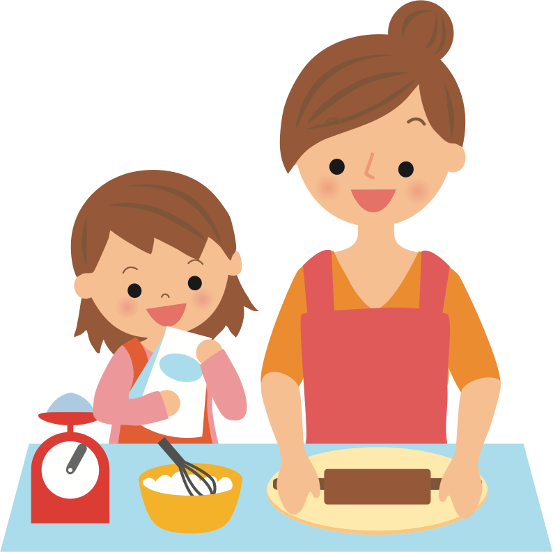 Baking with Mother