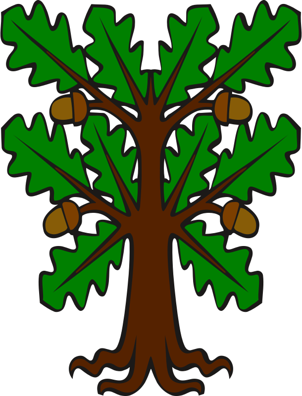 Stylised oak