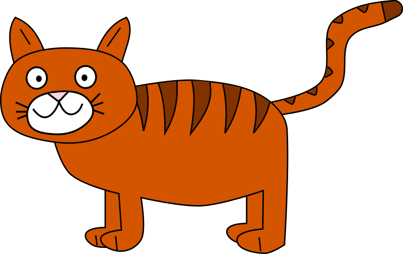 Cartoon cat