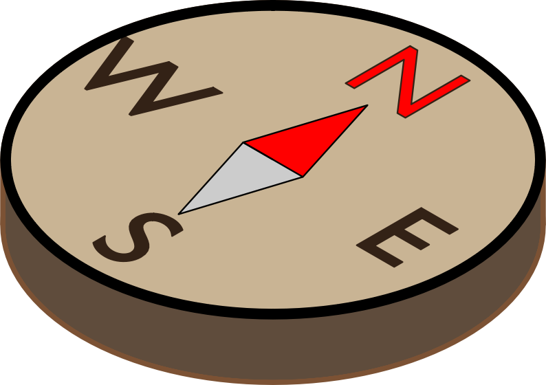 Isometric compass view #1