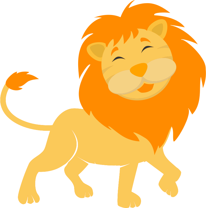 Cute lion