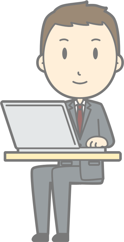 Male Computer User (#6) - Openclipart