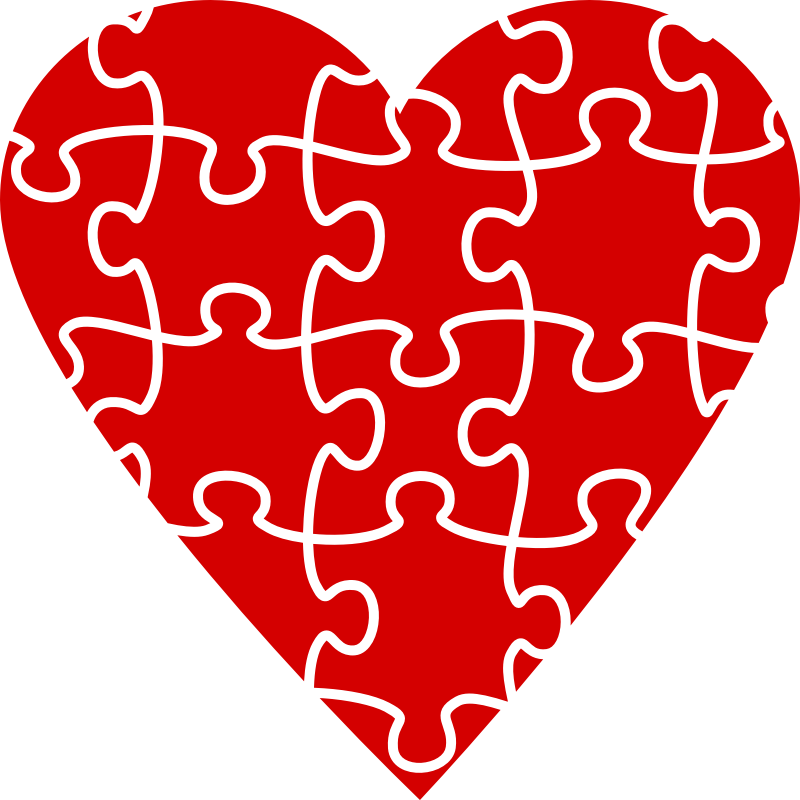 Heart jigsaw