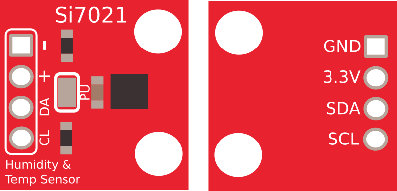 si7021 - I2C Temperature and Humidity Sensor