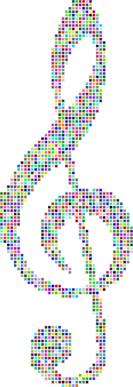 Clef Mosaic Prismatic