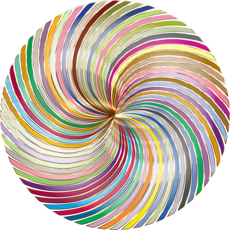 Chromatic Twirly Swirly Thing 2 No BG