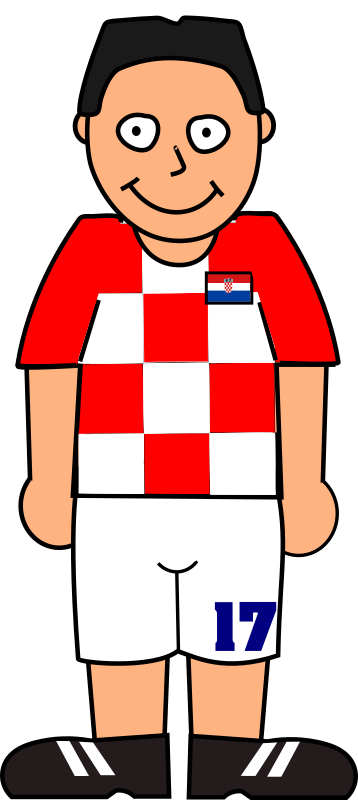 Football player croatia