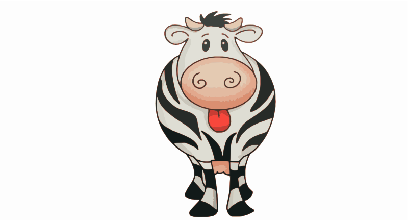 Zebra Cow