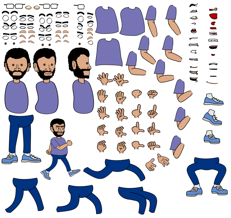 Vexstrips - Marco Character Kit