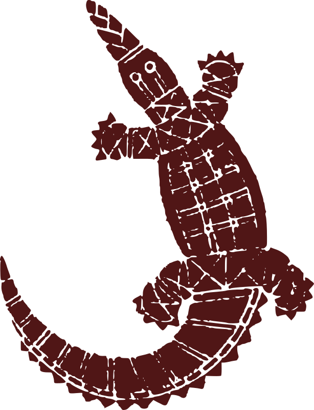 Aboriginal Crocodile